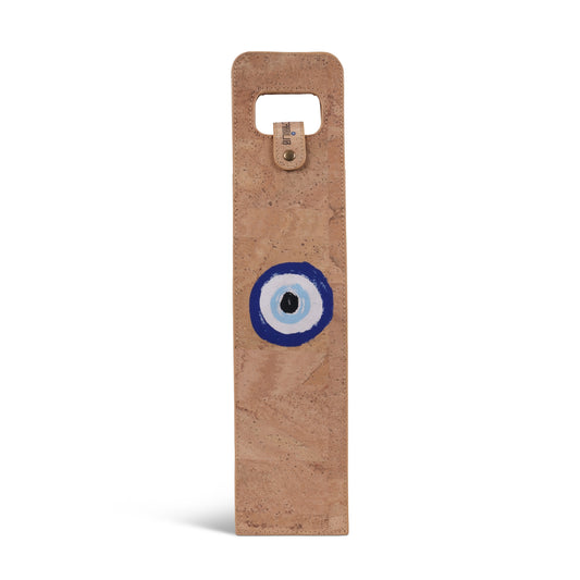 Evil Eye Cork Wine Bag