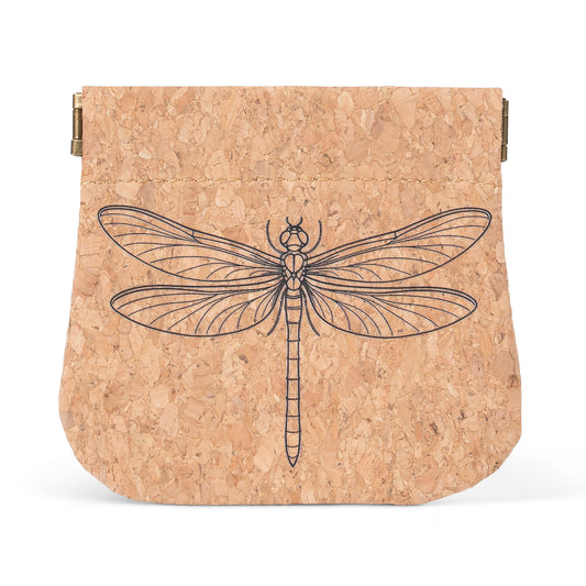 Black Dragonfly Travel Pouch